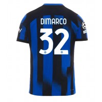 Fotbalové Dres Inter Milan Federico Dimarco #32 Domácí 2023-24 Krátký Rukáv